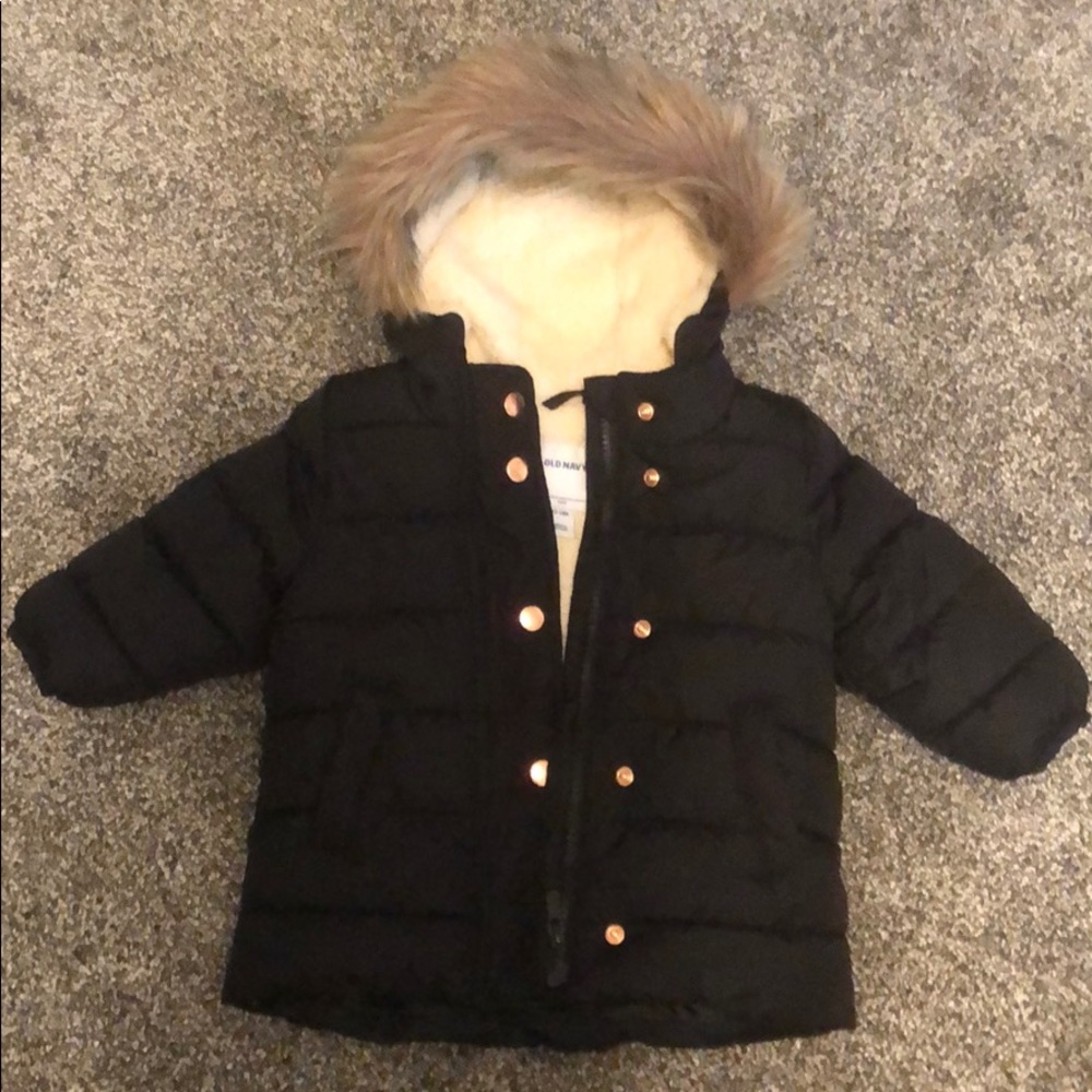 Toddler girls winter coat